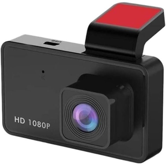 3-Inch 1080P HD Dash Cam with Night Vision