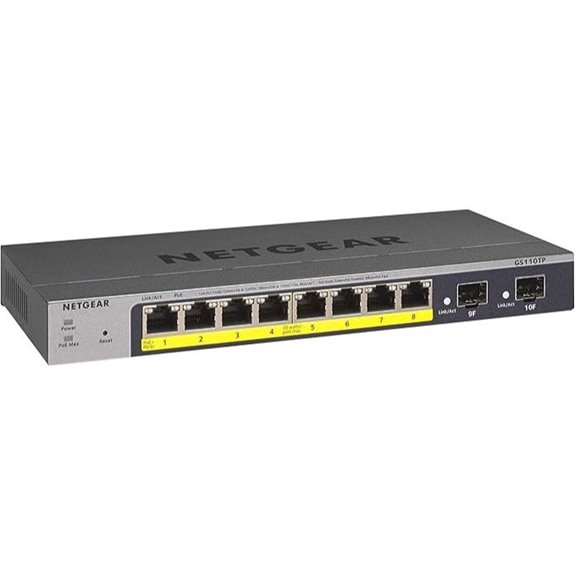 NETGEAR 10-Port PoE Gigabit Smart Switch
