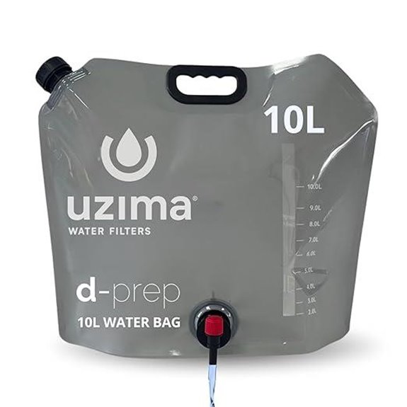 Uzima D-Prep 10L Collapsible Emergency Water Bag