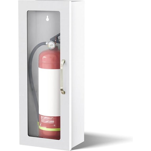 10lb fire extinguisher cabinet