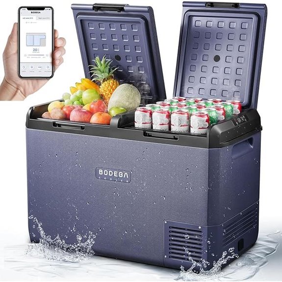 BODEGACOOLER 12V Car Refrigerator 75L Portable Cooler
