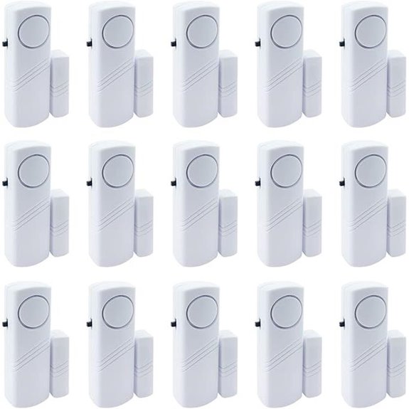 Door & Window Alarm Set 15 Pack 90DB Security Alarms