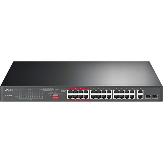 TP-Link 24-Port Fast Ethernet PoE Switch