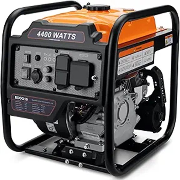 Power Equipment 4400W Gas Inverter Generator RV-Ready