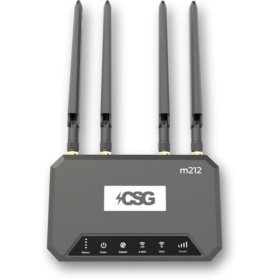 CSG m212 4G LTE Cat12 Router with Dual-Band Wi-Fi
