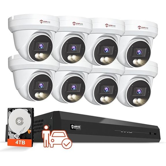Anpviz 4K 16CH PoE Security Camera System