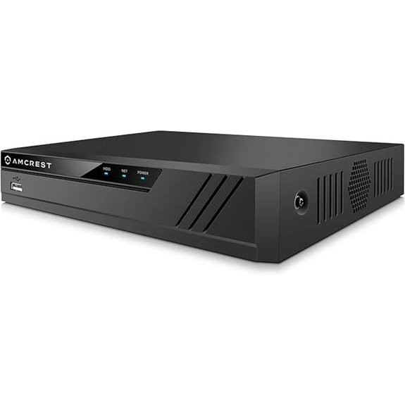 Amcrest 4K 8-Channel POE NVR with 10TB Support