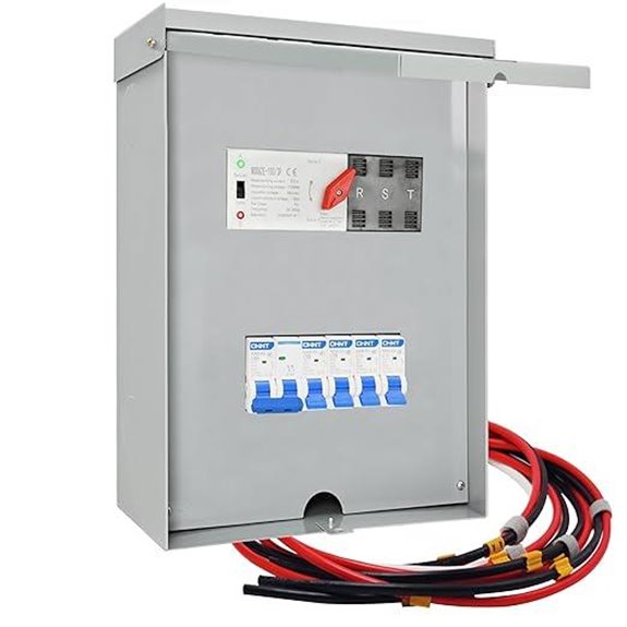 Transfer Switch 50A 6-Circuit Automatic Indoor/Outdoor