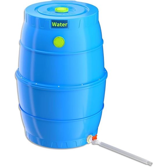SQUEEZE master 50 Gallon Water Storage Barrel