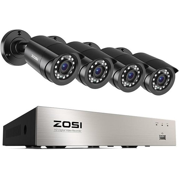 ZOSI 8CH 3K Lite Security Camera System with AI