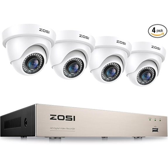 ZOSI 8CH 5MP Security Camera System with AI