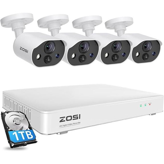 ZOSI C303 8CH 5MP Security Camera System