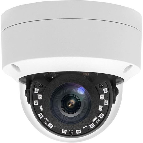 8MP 4K PoE Vandal Dome Security Camera