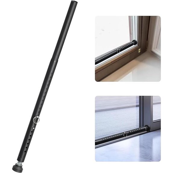 Adjustable Sliding Glass Door & Window Security Bar