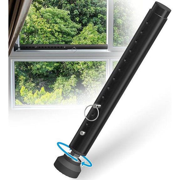 Adjustable Window Security Bars for Home Safety