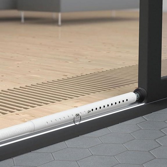BeBecome Adjustable Sliding Door Security Bar