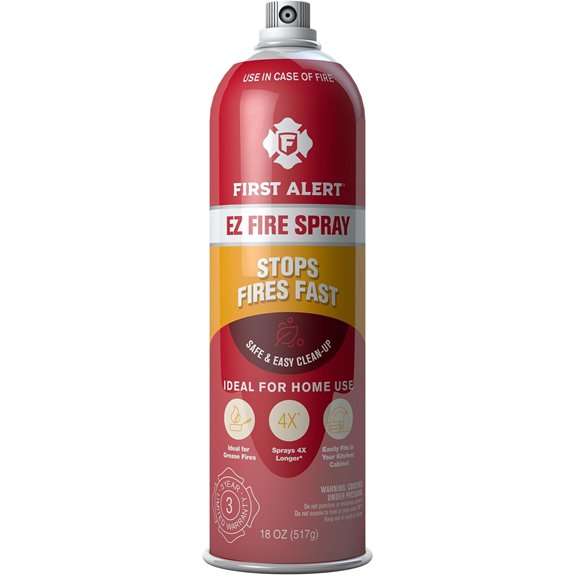First Alert EZ Fire Spray Aerosol Extinguisher