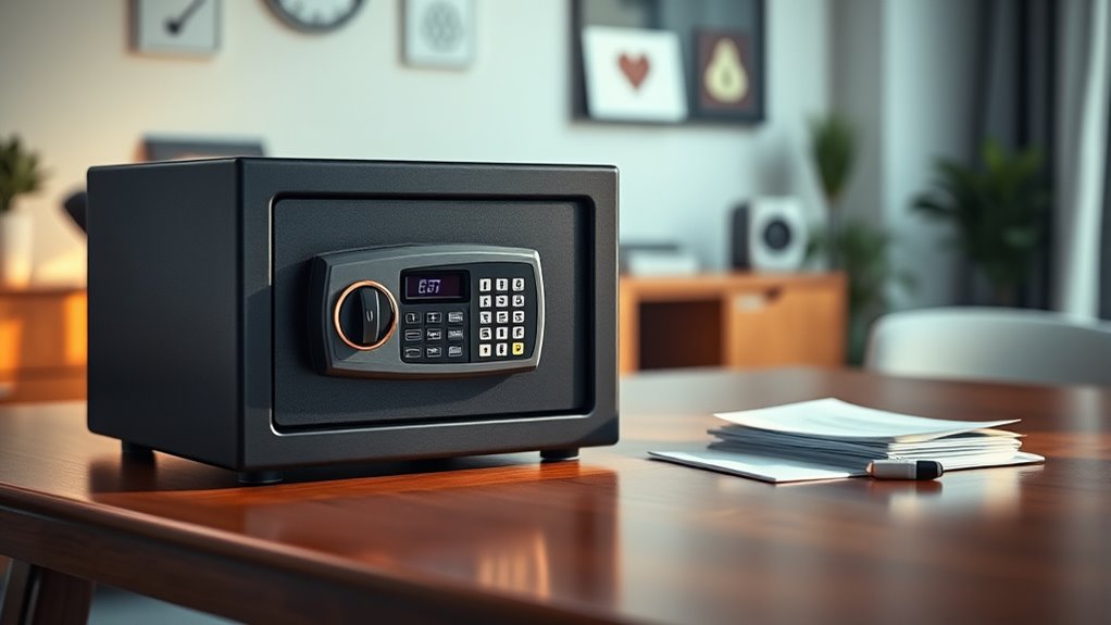 affordable secure fire safe