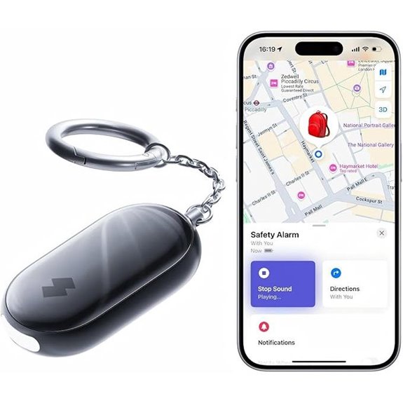 Personal Safety Alarm with Find My APP & Siren