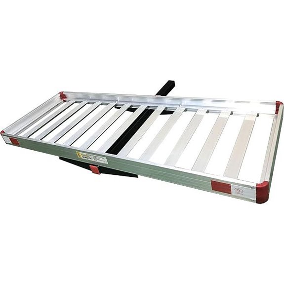 MaxxHaul 60 Aluminum Cargo Carrier Rack Basket