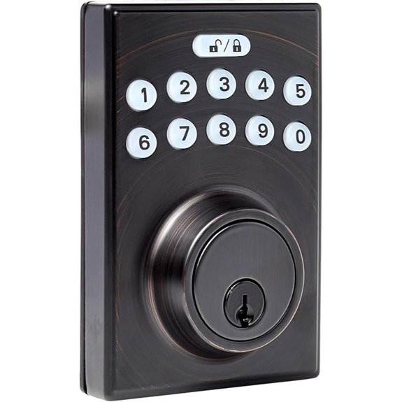 amazon basics keypad lock