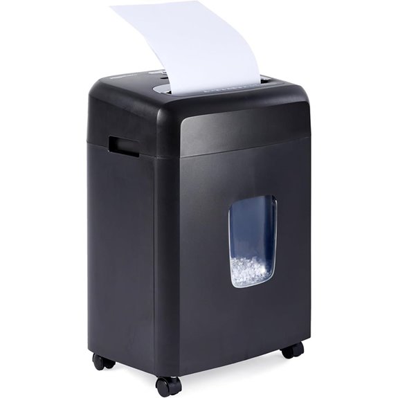 Amazon Basics 12-Sheet Micro Cut Shredder