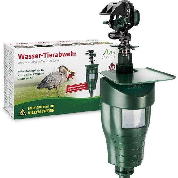 GARDIGO Water Jet Animal Repellent with Motion Activation