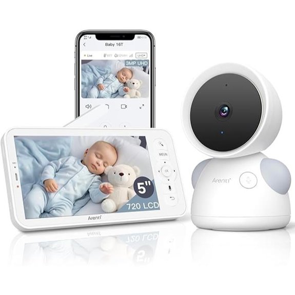 ARENTI Baby Monitor with 2K Camera and App