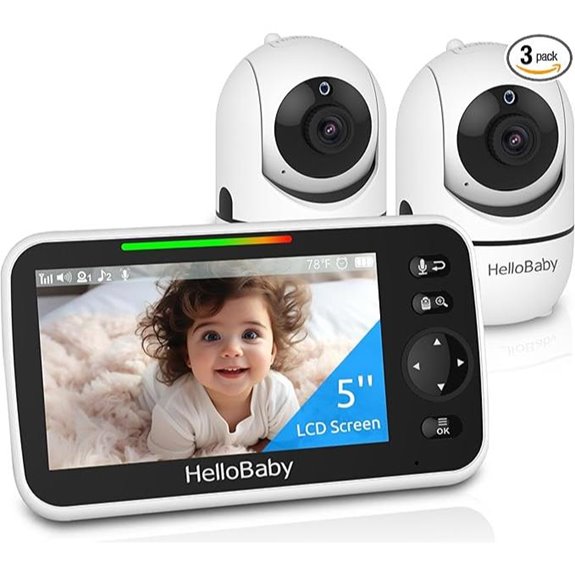 baby monitor with cameras