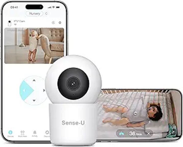 Sense-U AI 2.5K Baby Camera with Sleep & Cry Detection