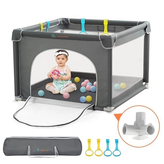 COMOMY Baby Playpen 36x36 Indoor & Outdoor