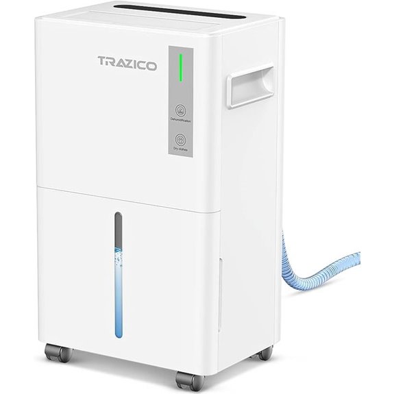 Trazico 21 Pint Dehumidifier for Basement and Large Rooms