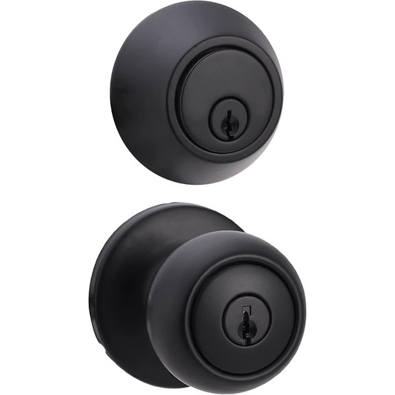 Amazon Basics Exterior Door Lock Set