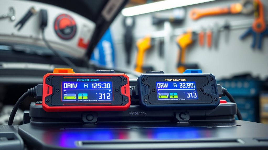 battery maintenance and monitoring