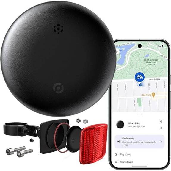 Bike Tracker for Android and Keys Wallet Luggage