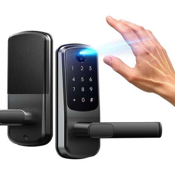 Smart Door Lock with Palm Vein Recognition