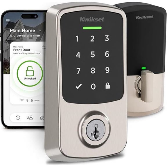 Kwikset Aura Reach Smart Lock with Bluetooth