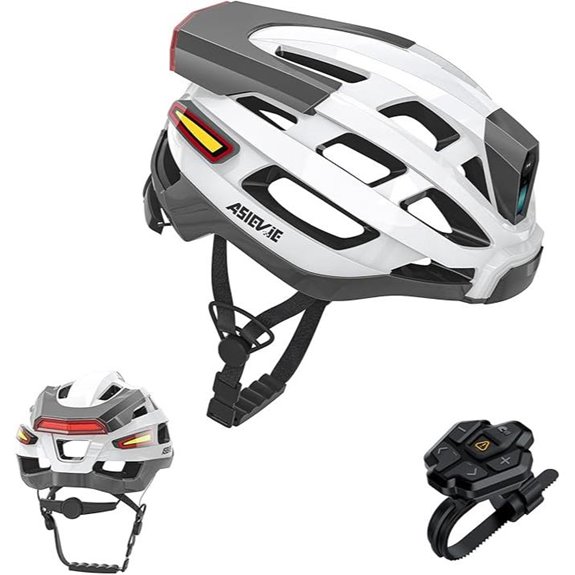 Smart Bike Helmet with Bluetooth & Lights
