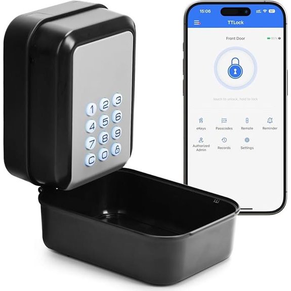 bluetooth lock box access