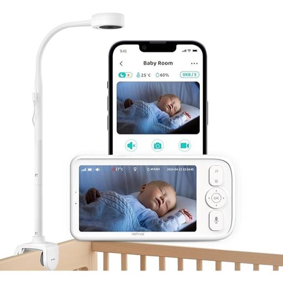 Baby Monitor with Camera App & Night Vision