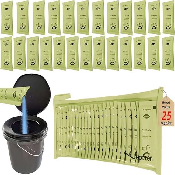 Portable Toilet Powder and Chemicals for Camping