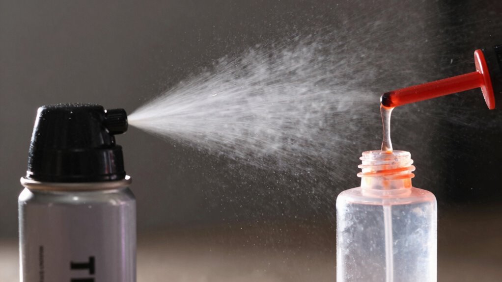 capsaicin dispersal and application