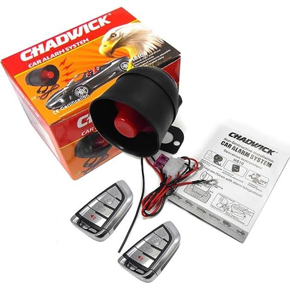 CHADWICK Car Horn Siren Alarm with Remote Controls