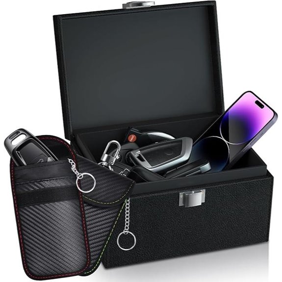 Faraday Box for Car Keys (2 Pack Large)