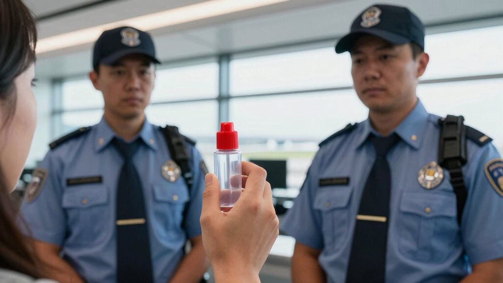 check airline pepper spray policies