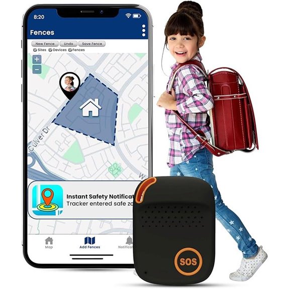 Kids GPS Tracker with Real-Time Location & SOS