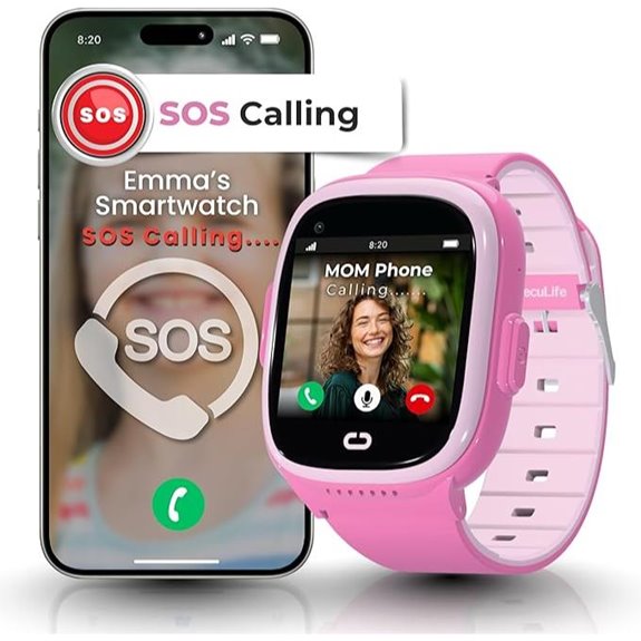 Kids' 4G LTE GPS Smartwatch with Voice & SOS