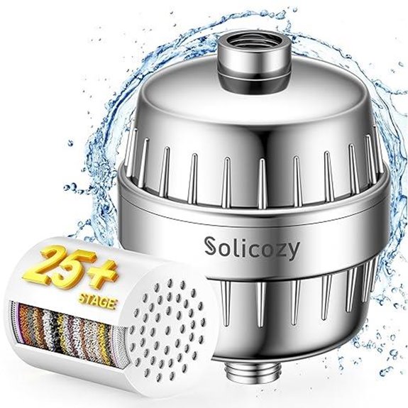 Chlorine Buster Shower Filter - Softens Water Removes Impurities