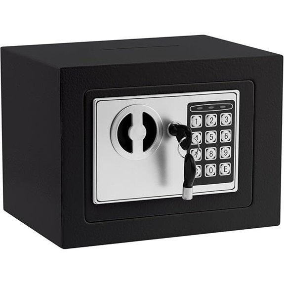 Small Electronic Safe Box with Digital Keypad