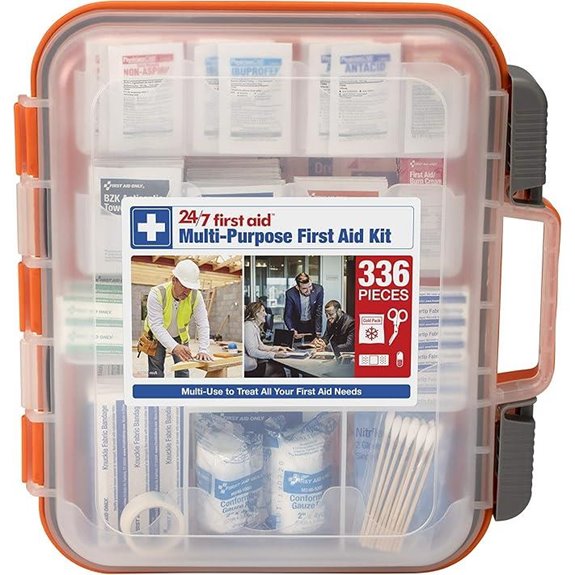 All-Purpose 336-Piece First Aid Kit with Case